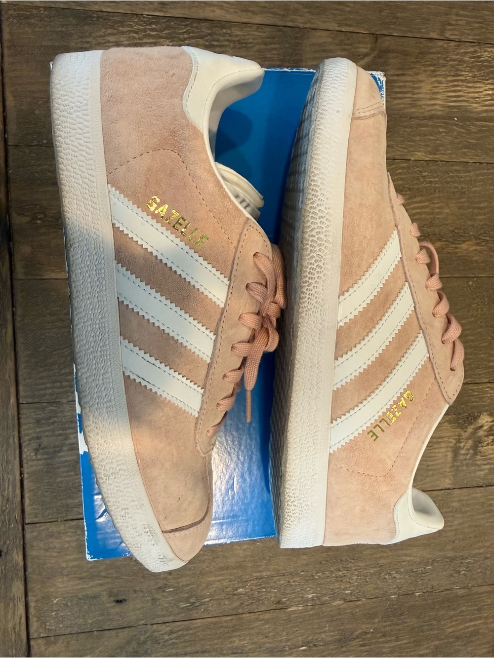 Adidas Pink Gazelles